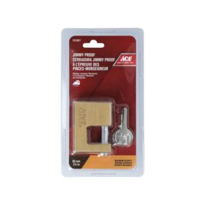PADLOCK JIMMYPROOF SLD BRSS 2 3/8" 60MM PADLOCK JIMMYPROOF SLD BRSS 2 3/8" 60MM